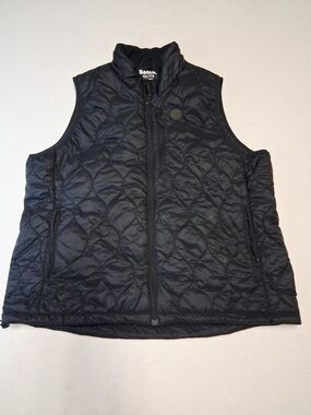 Bench Black Quilted Puffer Vest